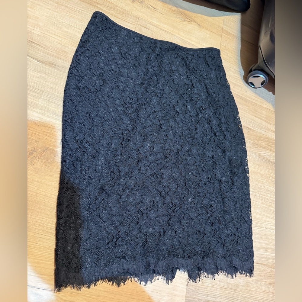 Diane Von Furstenberg Black Skirt